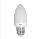 Лампа энергосберегающая LB-cвеча 9W 2700K Е27 10000h EKF Simple
