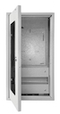 Щит учетно-распределительный навесной ЩРУН 3/12 СД стеклянная дверца IP31 (500х300х160) EKF PROxima