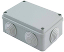 Коробка распаячная КМР-050-048 пылевлагозащитная, 6 мембранных вводов, уплотнительный шнур (128х84х59) PROxima