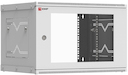 Шкаф телекоммуникационный настенный разборный 6U (600х350) дверь стекло, Astra A серия Basic