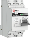 EKF DA32-40-30-pro Дифференциальный автомат АД-32 1P+N 40А/30мА (хар. C, AC, электронный, защита 270В) 4,5кА PROxim