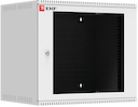 Шкаф телекоммуникационный настенный 9U (600х450) дверь стекло, Astra серия EKF PROxima