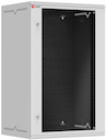 Шкаф телекоммуникационный настенный 18U (600х450) дверь стекло, Astra A серия Basic