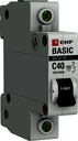 EKF mcb4729-1-40C Автоматический выключатель 1P 40А (C) 4,5кА ВА 47-29 Basic