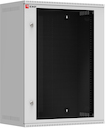 Шкаф телекоммуникационный настенный 15U (600х350) дверь стекло, Astra A серия Basic