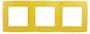 12-5003-21 Эл/ус ЭРА Рамка на 3 поста, Эра12, жёлтый