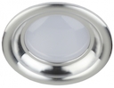 KL LED 17-5 SL Светильник ЭРА светодиодный круглый "тарелка" 5W 4000K, серебро