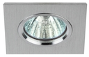 Светильник KL57 SL литой "алюминевый " MR16 12В/220В 50Вт серебр.