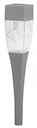 SL-SS38-GLOW-2 Садовые фонари ЭРА Садовый светильник на солнечной батарее, сталь, пластик, серый, 38 см