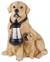 SL-RSN31-DOG Садовые фонари ЭРА Садовый светильник на солнечной батарее, полистоун, цветной, 31 см