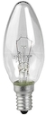 ЛОН ДС(B35)-60Вт-230V-E14 Лампа ЭРА ДС (B35) 60Вт 230V E14 свечка, прозр. в цветной гофре