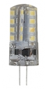 Лампа светодиодная LED 3Вт JC 4000К G4 нейтральный капсула 12V