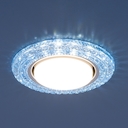 Точечный светильник со светодиодами Elektrostandard 3030 GX53 BL синий