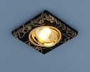 Точечный светильник Elektrostandard 2080  MR16 черный/золото (Black/Gold) SC