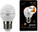Лампа Gauss LED Globe E27 7W 3000K step dimmable 1/10/100
