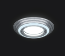 Светильник Gauss Backlight BL139 Кругл. Хром. Gu5.3, 3W, LED 4000K 1/40