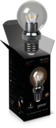 Лампа Gauss LED Globe Crystal clear 3W E27 2700K 1/10/100