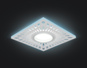 Светильник Backlight Квадрат. Белый, Gu5.3, 3W, LED 4000K 1/40
