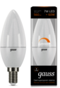 Лампа LED Candle-dim E14 7W 3000К диммируемая 1/10/100