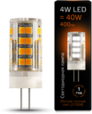 Лампа LED G4 AC185-265V 4W 2700K керамика 1/10/200