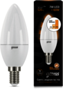 Лампа LED Candle E14 7W 3000K step dimmable 1/10/100