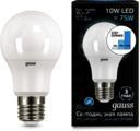 Лампа LED A60 10W E27 4100K step dimmable 1/10/50