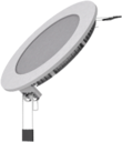 Светильник светодиодный ДВО-6w IP20 4100К 400Лм круглый ультратонкий белый