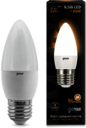 Лампа LED свеча 6,5W E27 2700K FR