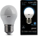 Лампа LED Globe E27 6.5W 4100K