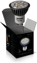 Лампа Gauss LED 4W GU10 2700K 1/10/100