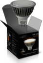 Лампа Gauss LED MR16 4W SMD AC220-240V 2700K FROST