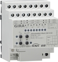 Реле/устройство управления жалюзи Instabus KNX/EIB, 4-канальное 230/24-48 В, с ручным управлением