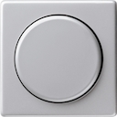 Накладка с поворотной кнопкой для светорегуляторов и эл. потенциометров