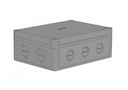 Hegel Коробка приборная поликарбонат, светло-серая, низк крышка, 4-6 вводов, пустая, внутр разм 184х134х65 мм, IP65