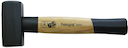 Sledgehammer to DIN 6475 wood handle 1000 g