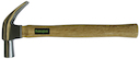 Claw hammer, wooden handle     16 OZ