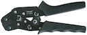 Crimping pliers rolled contacts 0.5 -1.5 mm²