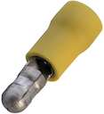Round sockets (male) insulated   4.0-6.0/5 mm