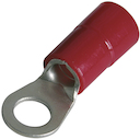 Crimped terminals ring insulated  10 M 5