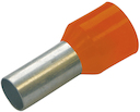 Insulated end sleeves orange   0.5 / 8