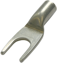 Forked cable lug pure nickel 0.5-1   M 4