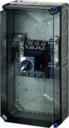 Hensel Mi Бокс с силовым автоматом 3P+PE+N 250A IP65 (300x600x214mm)