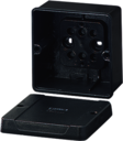KF 4040 - Коробка ответвительная пустая, стойкая к УФ, IP 66, размер 98х98х61, цвет черный, материал поликарбонат,  гладкие стенки Макс. М20.