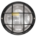 Светильник НПП2602 черный/круг с решеткой пластик 60Вт IP54 ИЭК