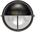 Светильник НПП1105 черный/круг п/сфера-луч  100Вт IP54  ИЭК