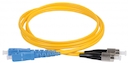 ITK Оптический коммутационный переходной шнур (патч-корд), для одномодового кабеля (SM), 9/125 (OS2), SC/UPC-FC/UPC, двойного исполнения (Duplex), LSZH, 1м