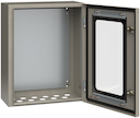 Корпус металлический ЩМП-2-0 У2 IP54 с прозрачной дверцей