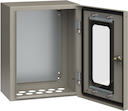 IEK YKM11-01-54-1 Корпус металлический ЩМП-1-0 У2 IP54 с прозрачной дверцей
