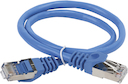ITK Коммутационный шнур кат. 5Е FTP LSZH 0,5м синий