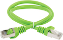 ITK Коммутационный шнур кат. 6А S/FTP LSZH 7м зеленый